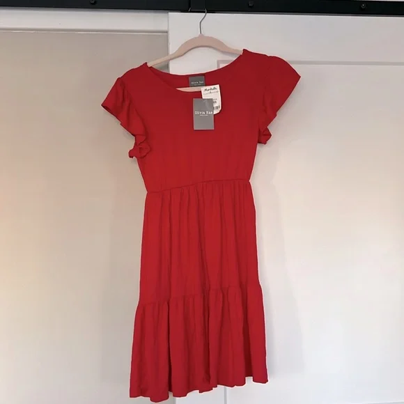olivia rae red dress Olivia Rae New York women’s red dress